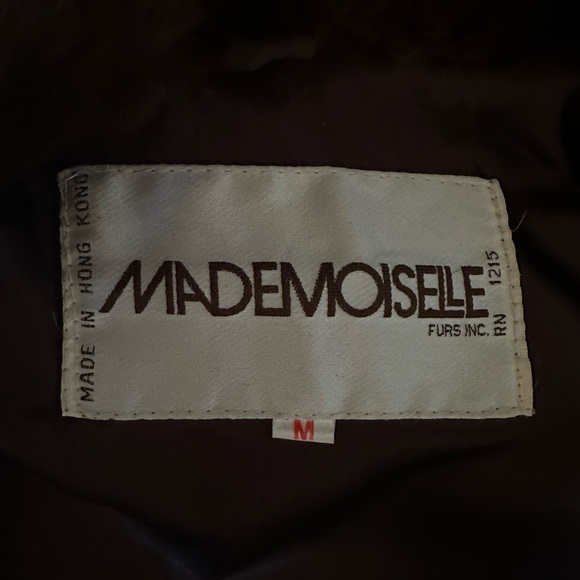 Mademoiselle Vintage Rabbit Fur Coat - Picture 6 of 8